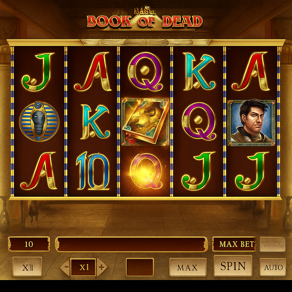 TurboWins - Book of Dead Slot Game - Online Casino