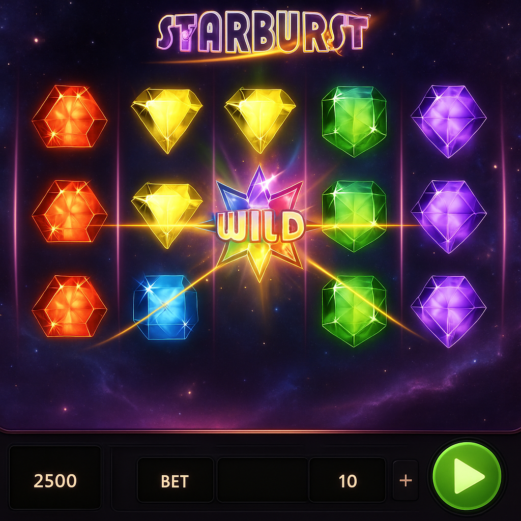 TurboWins - Starburst Slot Game - NetEnt
